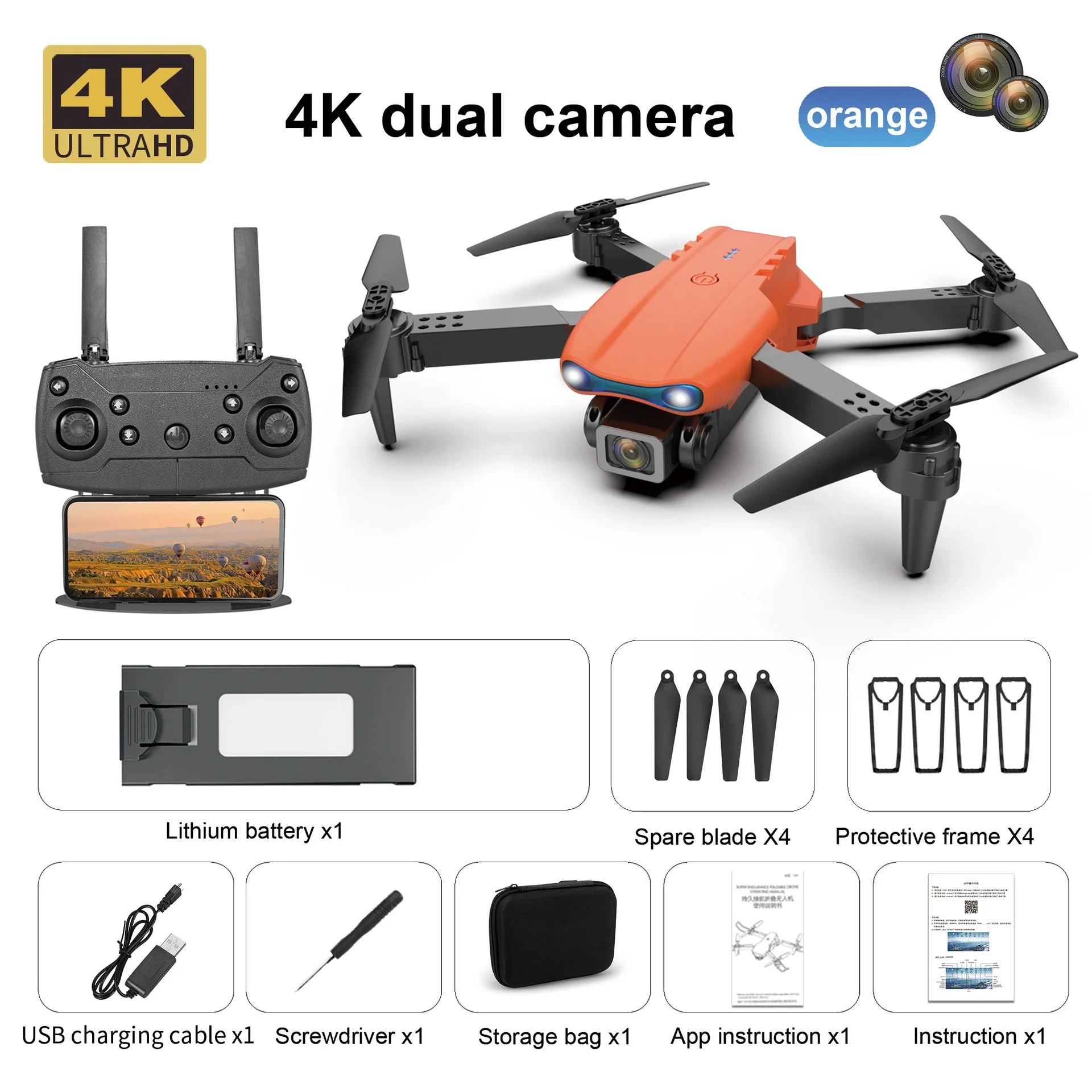 2024 Latest Drone with Dual Camera 4K UHD - Image 11
