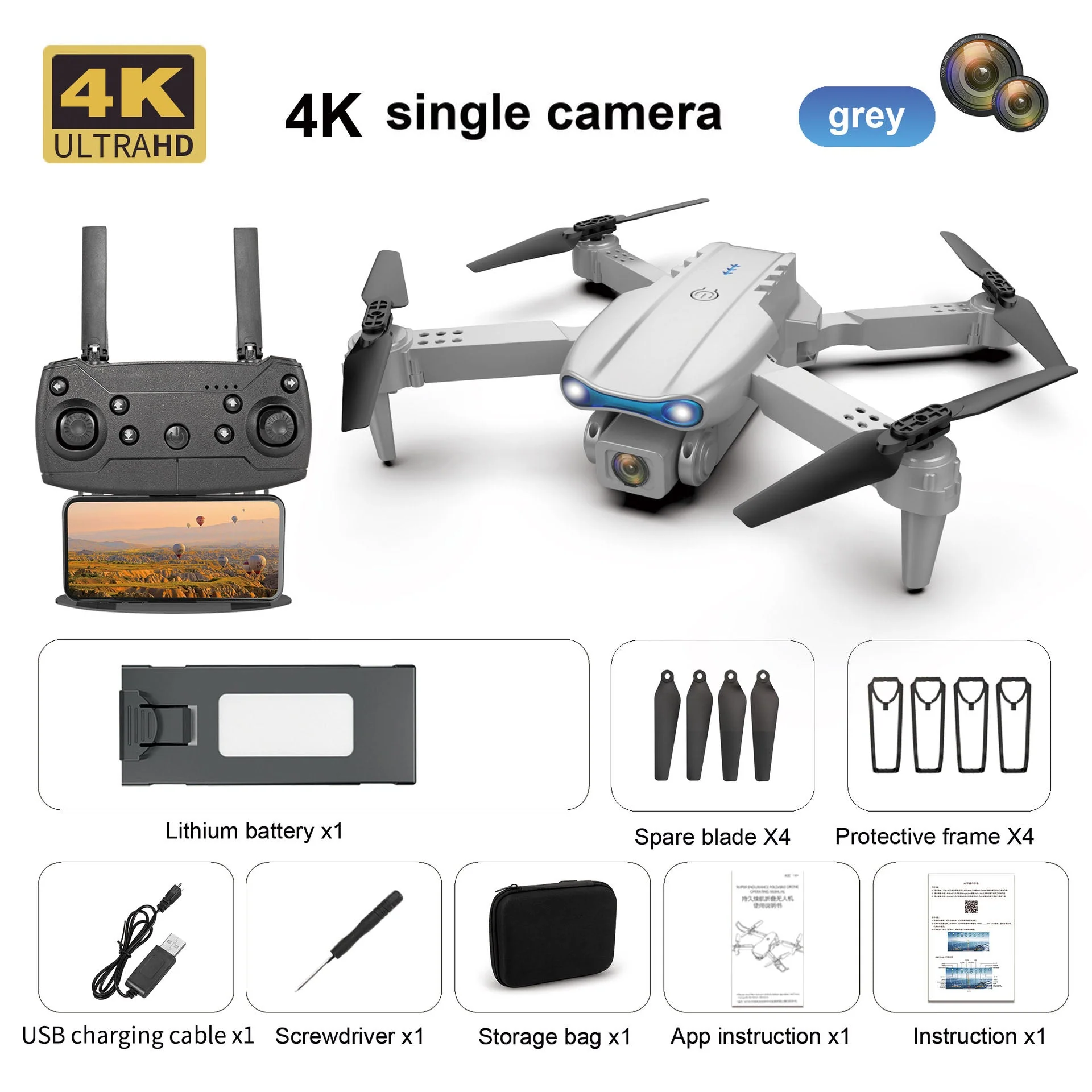 2024 Latest Drone with Dual Camera 4K UHD - Image 12