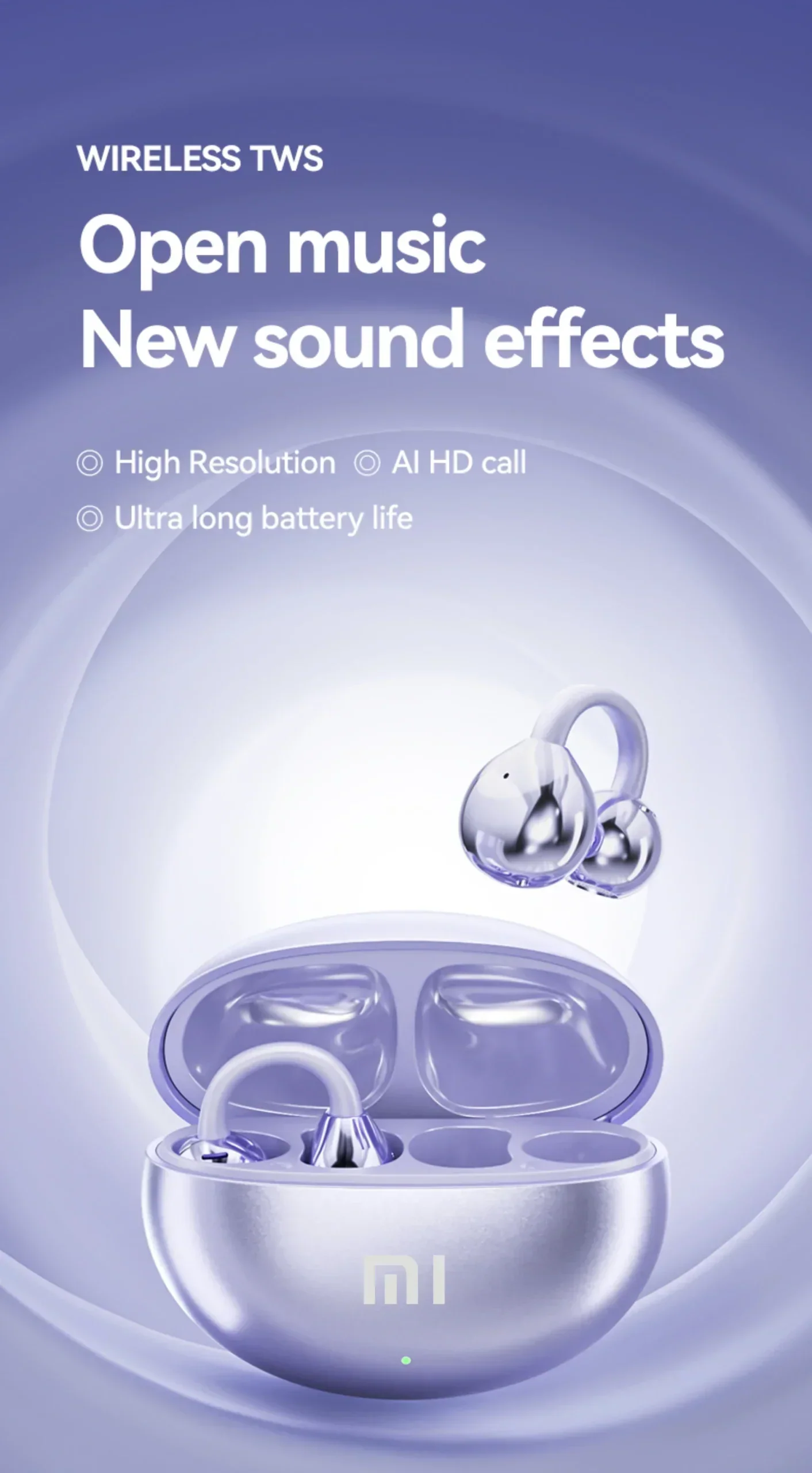 Ear Clip Bluetooth Headphones - Image 3