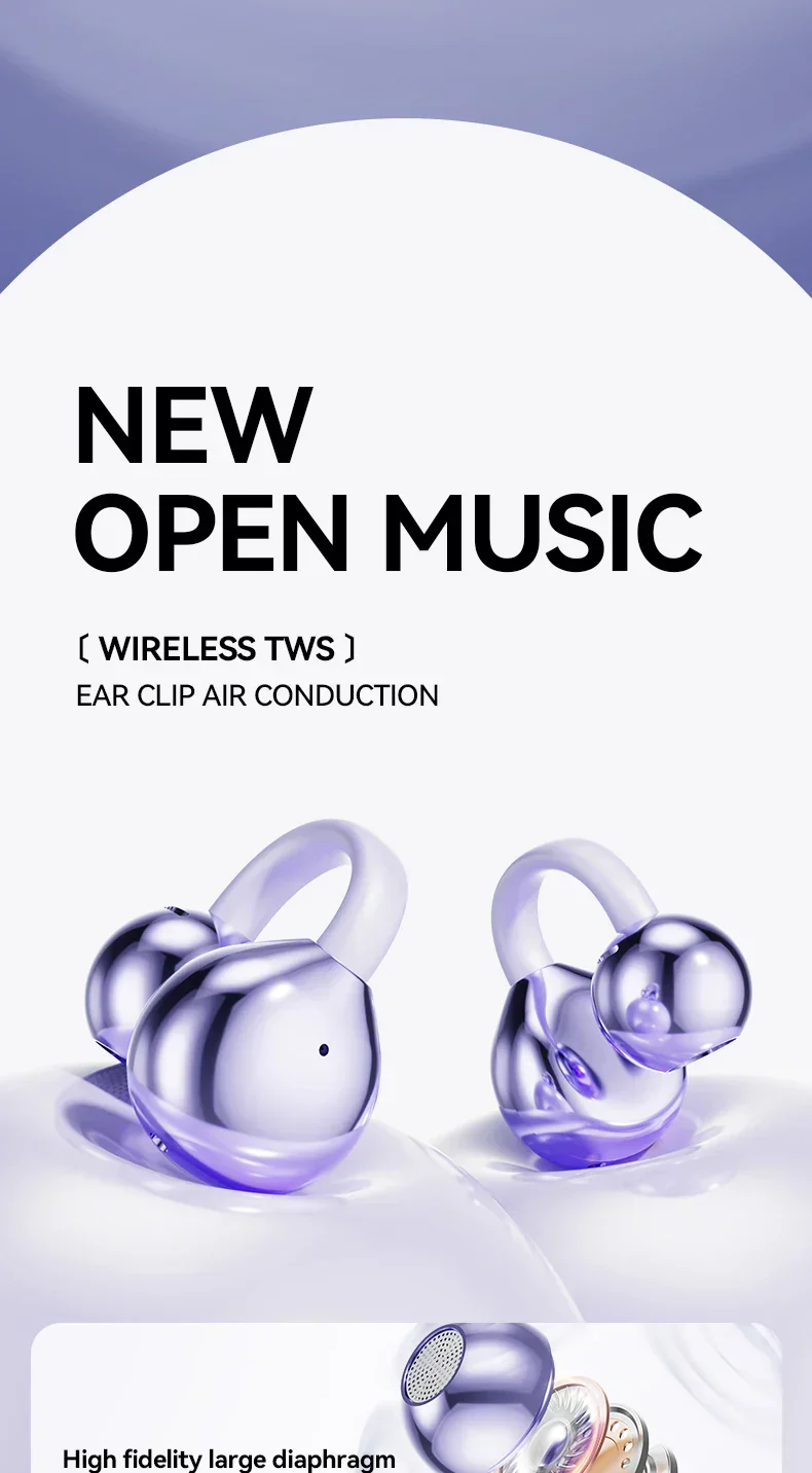 Ear Clip Bluetooth Headphones - Image 7