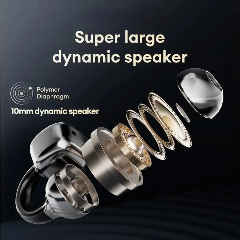 Ear Clip Bluetooth Headphones With Touch Screen - Image 7