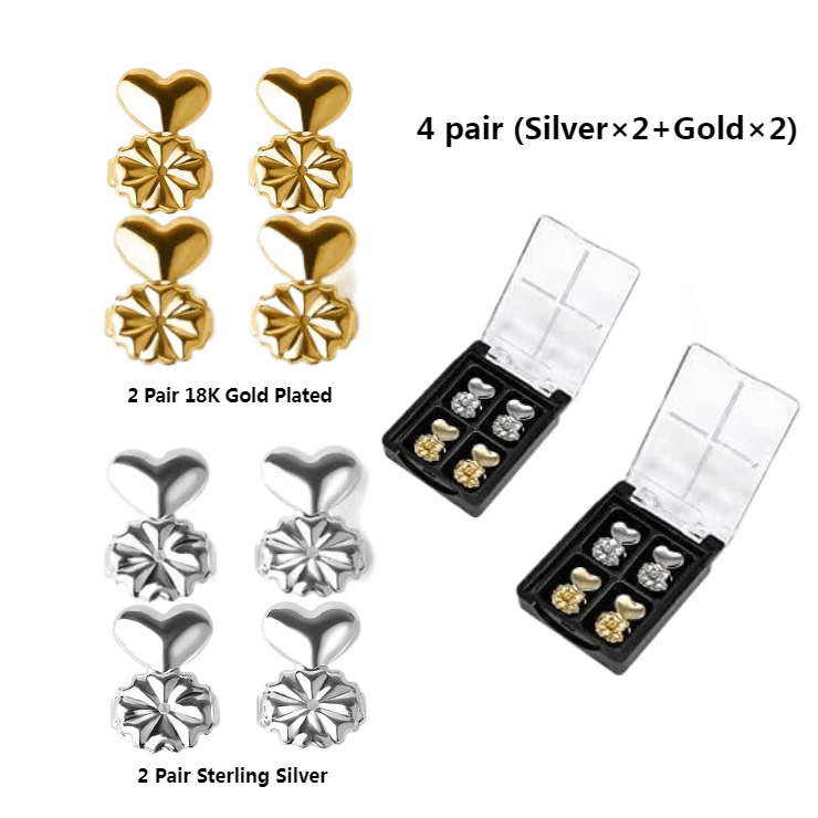 2024New Earring Lifters - Buy 2 Pair get 2 Pair Free NOW - Image 2