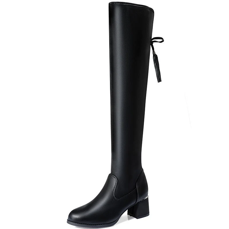 Elastic Soft Warm Comfortable Boots - Image 11