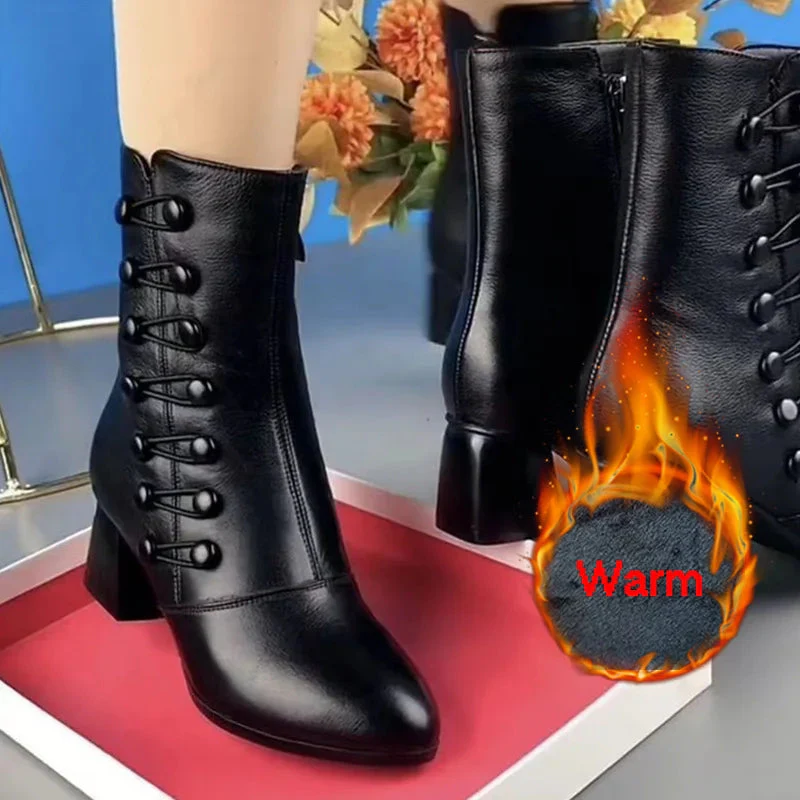 Elastic Soft Warm Comfortable Boots - Image 16