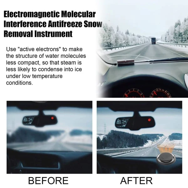 Electromagnetic molecular anti-freeze and snow removal tool - Image 6