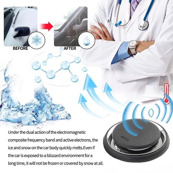Electromagnetic molecular anti-freeze and snow removal tool - Image 7