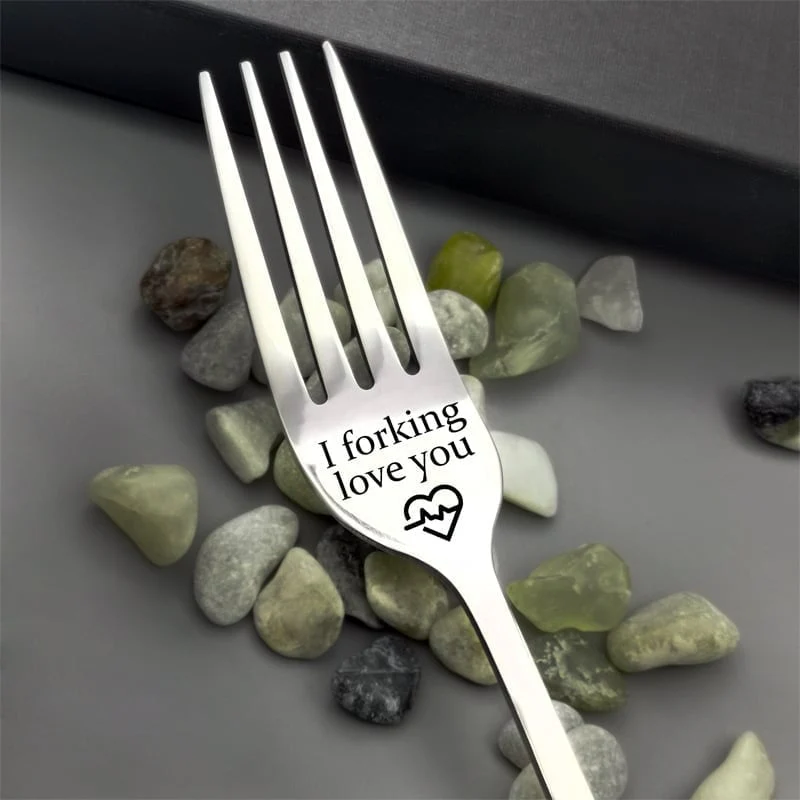 Engraved Fork - Best Funny Gift For Loved One - Image 14