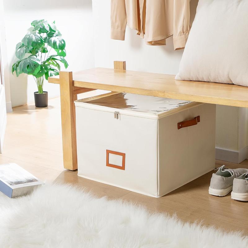 Fabric Shoe Organizer Storage Box - Image 12