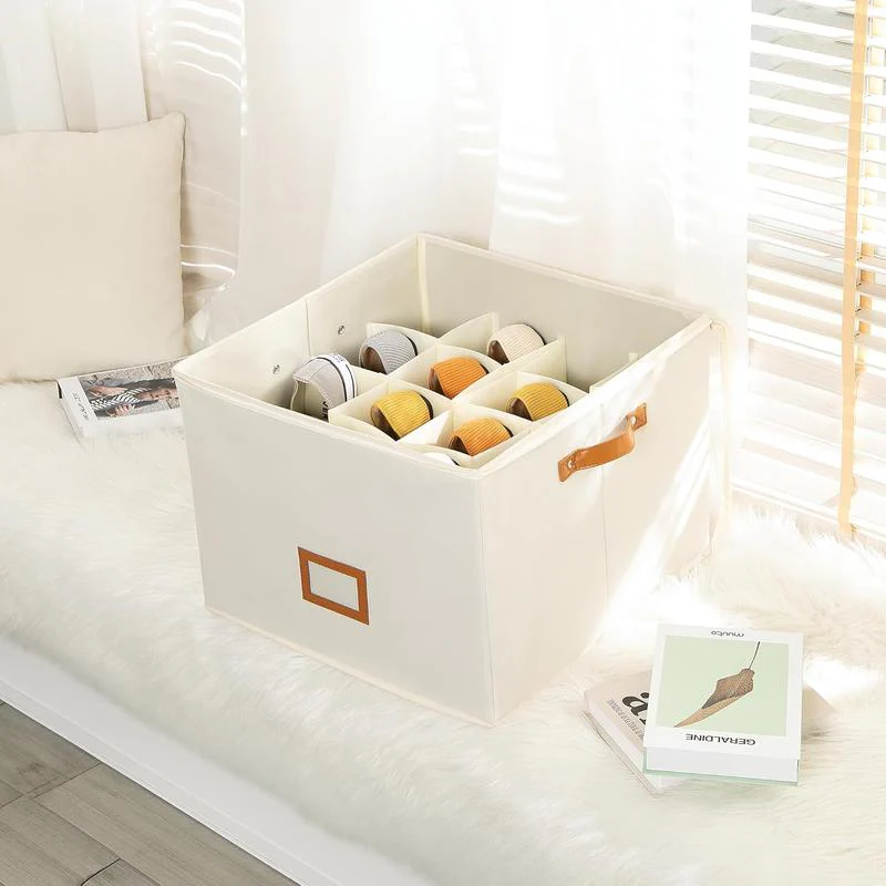 Fabric Shoe Organizer Storage Box - Image 6