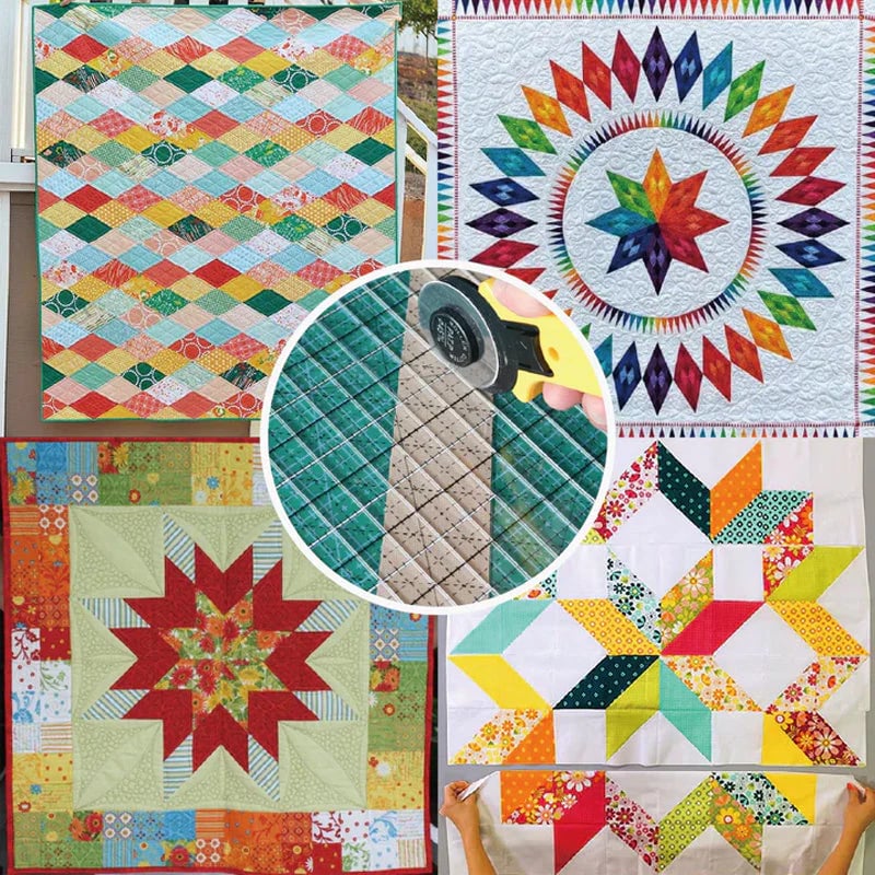Fabulous Sewing Design 5-In-1 Quilt Cutting Ruler - Image 6