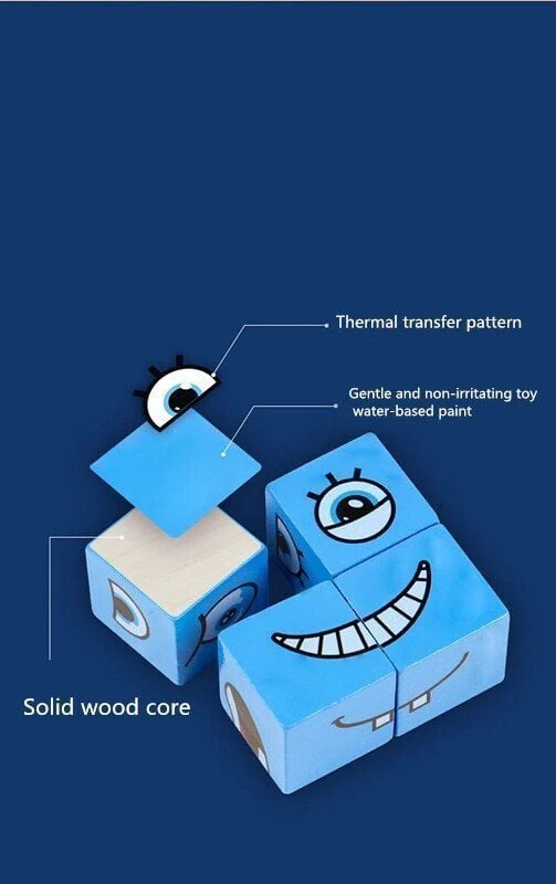 Face-Changing Magic Cube Building Blocks - Image 8