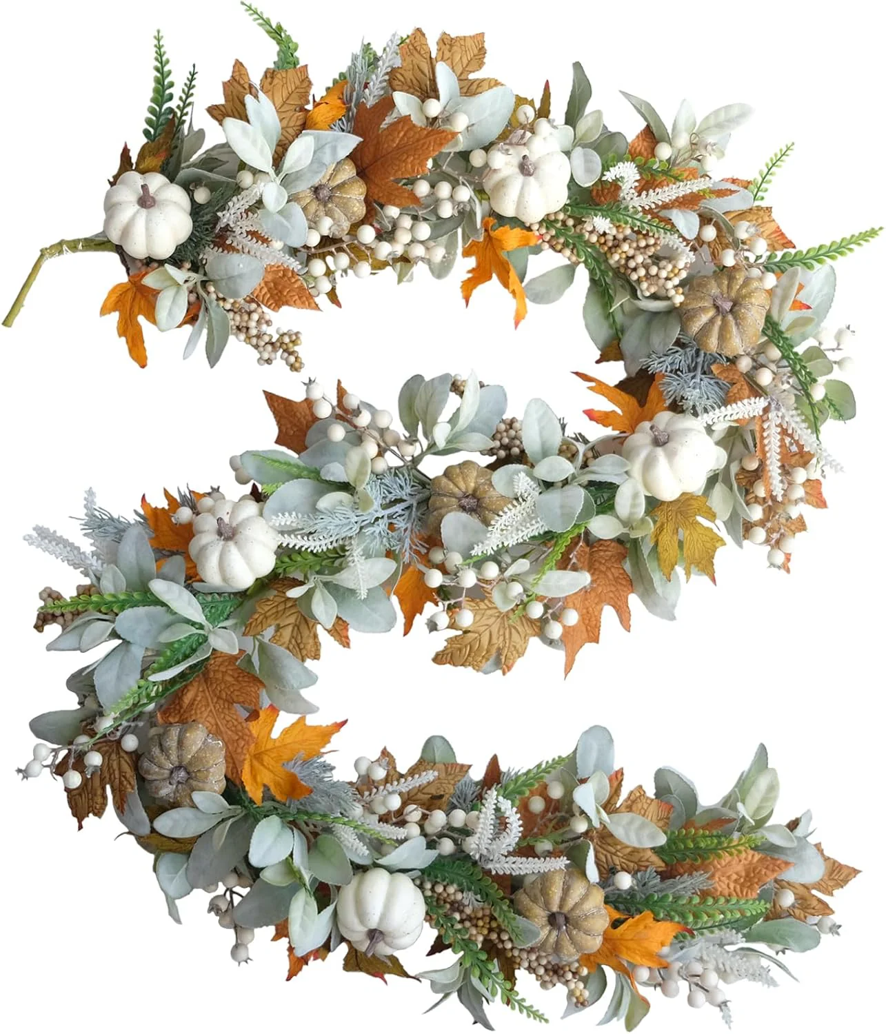 Special Fall Sale 49% OFF-Fall Wreath with Pumpkin Maple Leaves - Image 9