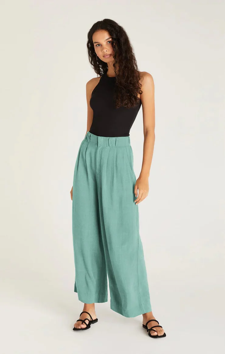 Women's Elastic High Waist Casual Wide Leg Pants (Buy 2 Free Shipping) - Image 17