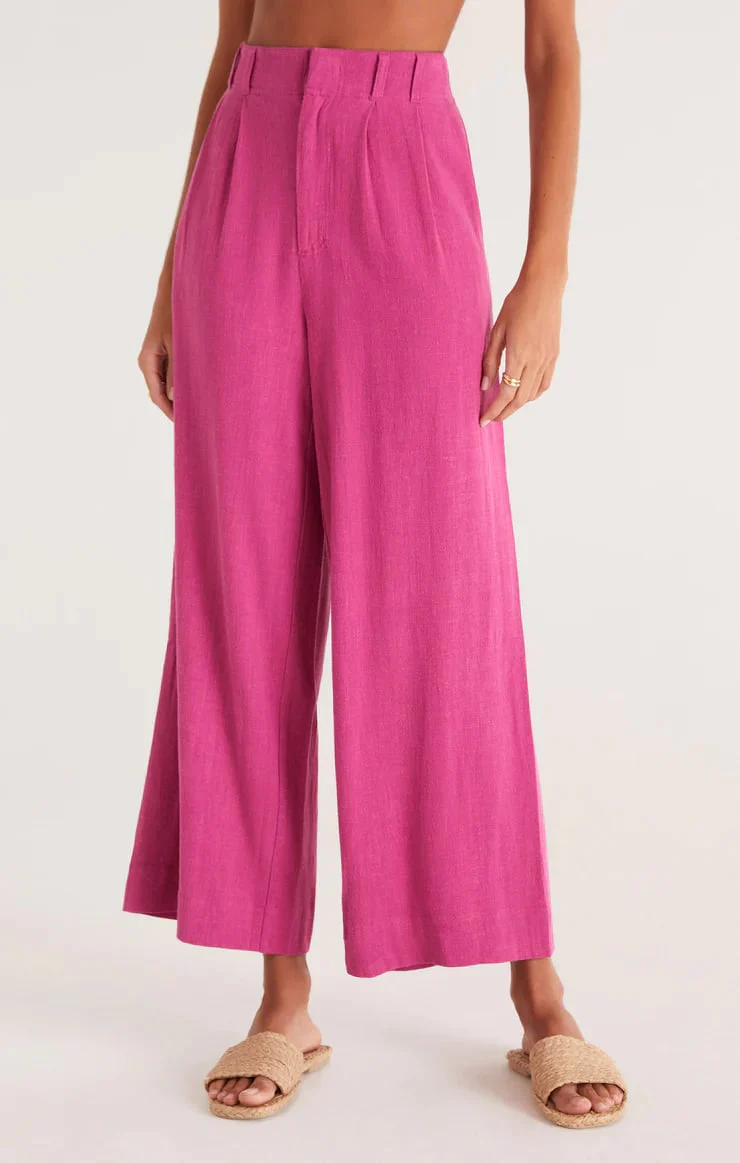 Women's Elastic High Waist Casual Wide Leg Pants (Buy 2 Free Shipping) - Image 22
