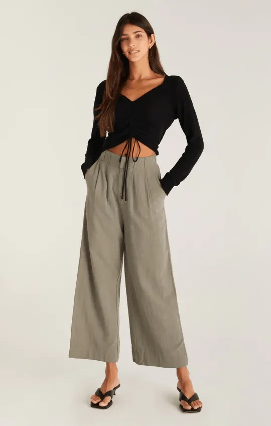 Women's Elastic High Waist Casual Wide Leg Pants (Buy 2 Free Shipping) - Image 8