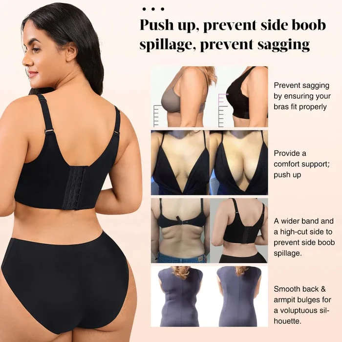Buy 1 Get 1 Free-Fashion Deep Cup Bra - Image 12