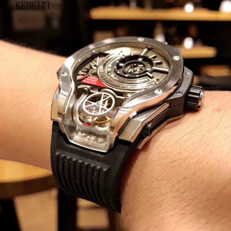 Fashionable Big Dial Men's Watch - Image 4