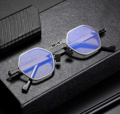 Hot Sell - Ultra Light Titanium Material Screwless Foldable Reading Glasses - Image 4