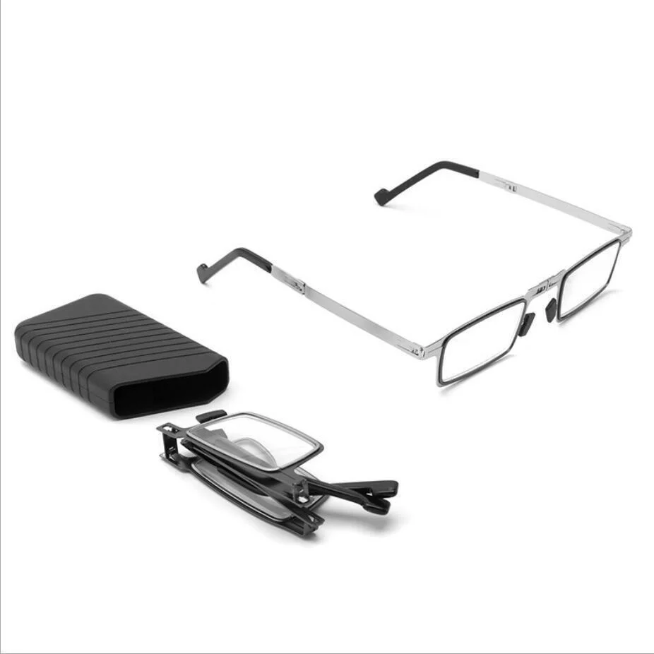 Hot Sell - Ultra Light Titanium Material Screwless Foldable Reading Glasses - Image 9