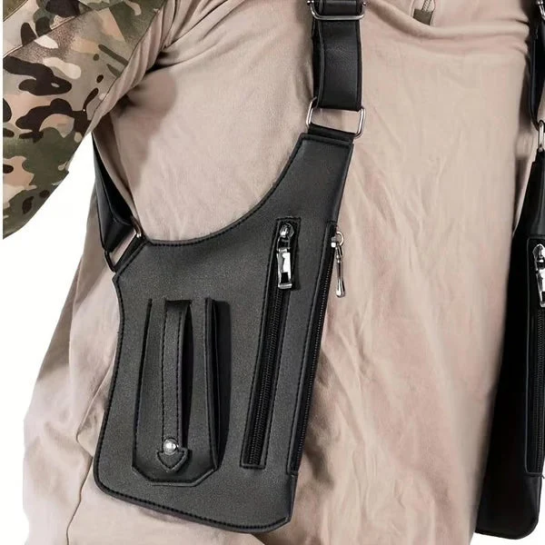 🏆Flash Sale⚡ 50K+ SOLD!🐂Premium Leather Adjustable Underarm Shoulder Bag for Men & Women - Image 2