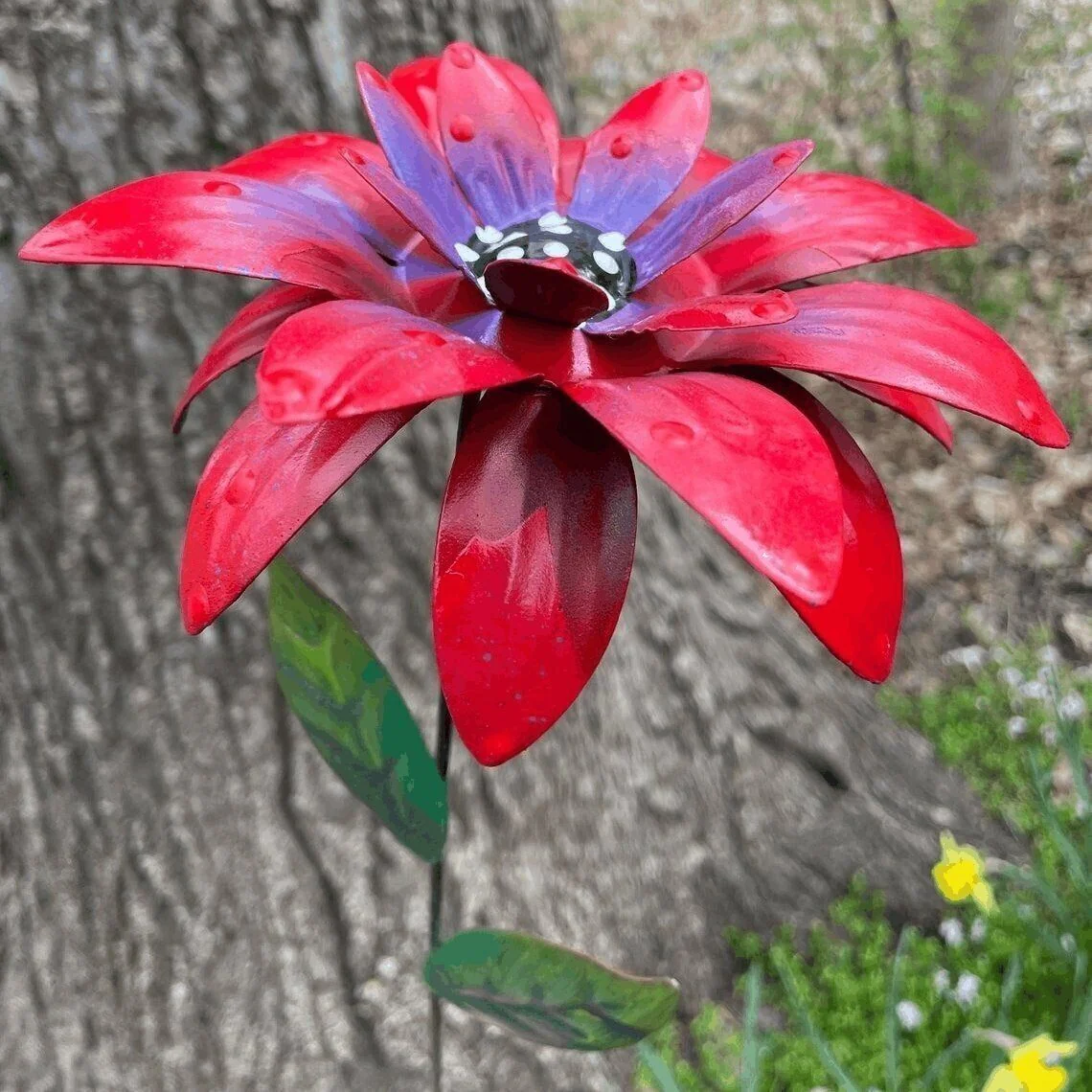 Metal Flowers Garden Stakes - Image 11