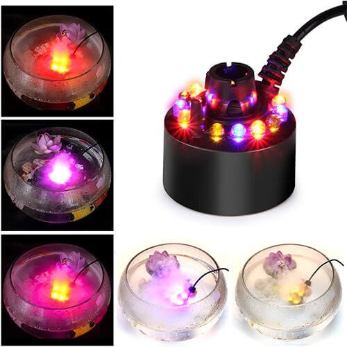 12 LED light Ultrasonic Mist Maker Fogger - Image 9