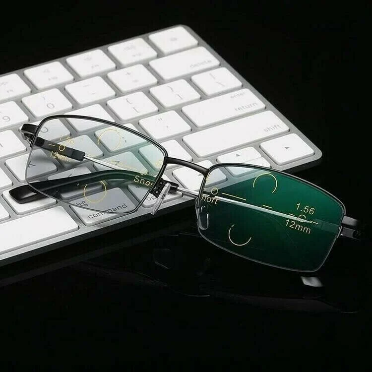 Third Generation Titanium Progressive Far And Near Dual-Use Reading Glasses - Image 4