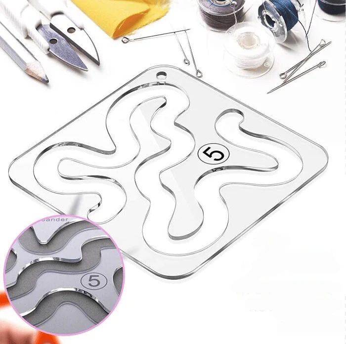 Free-Motion Garment Ruler Set(12 PCS) - Image 6
