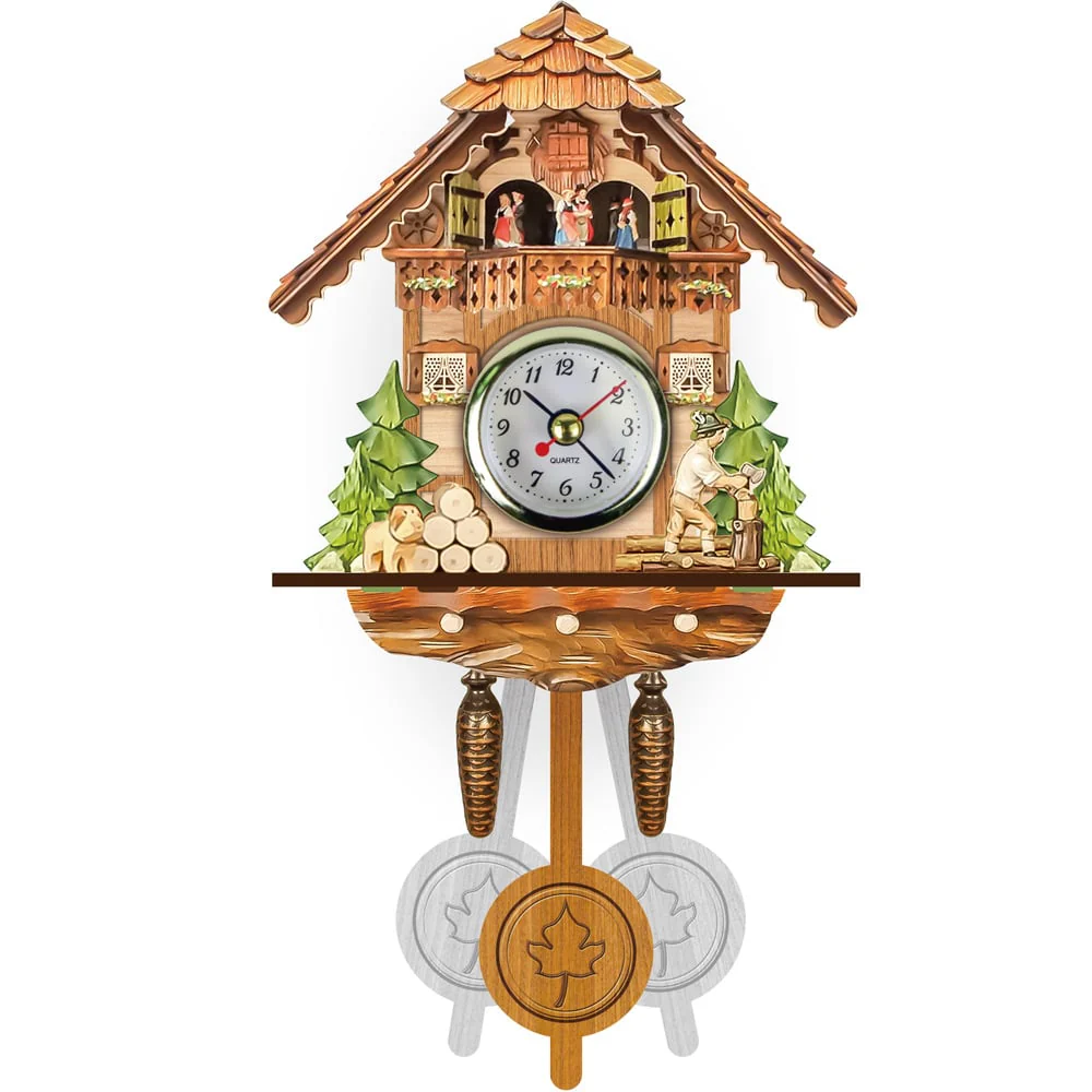 German Cuckoo Clock-German Black Forest Cuckoo Clock - Image 10