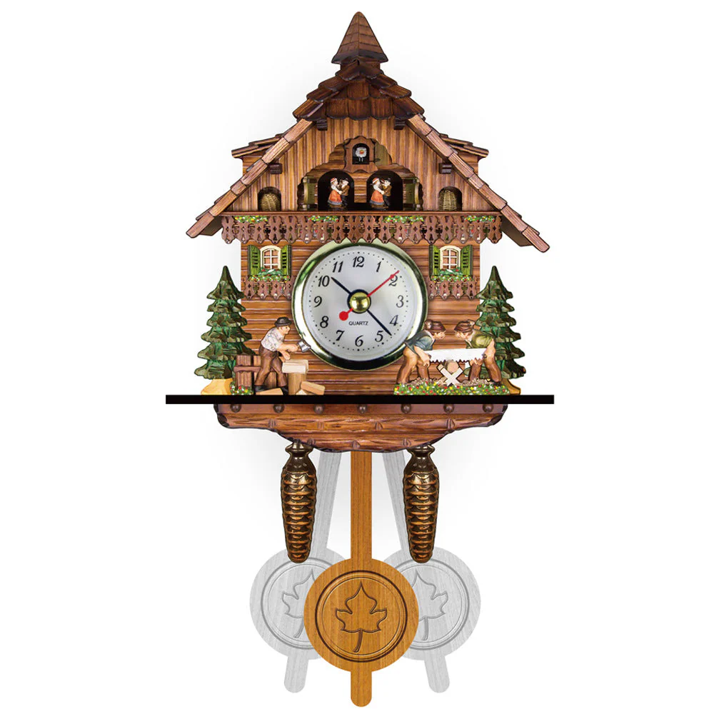 German Cuckoo Clock-German Black Forest Cuckoo Clock - Image 12