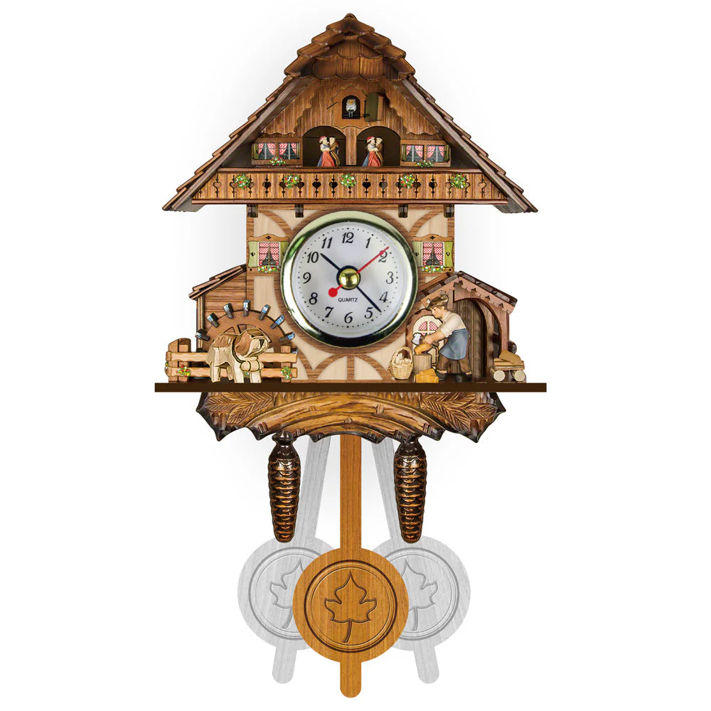 German Cuckoo Clock-German Black Forest Cuckoo Clock - Image 13