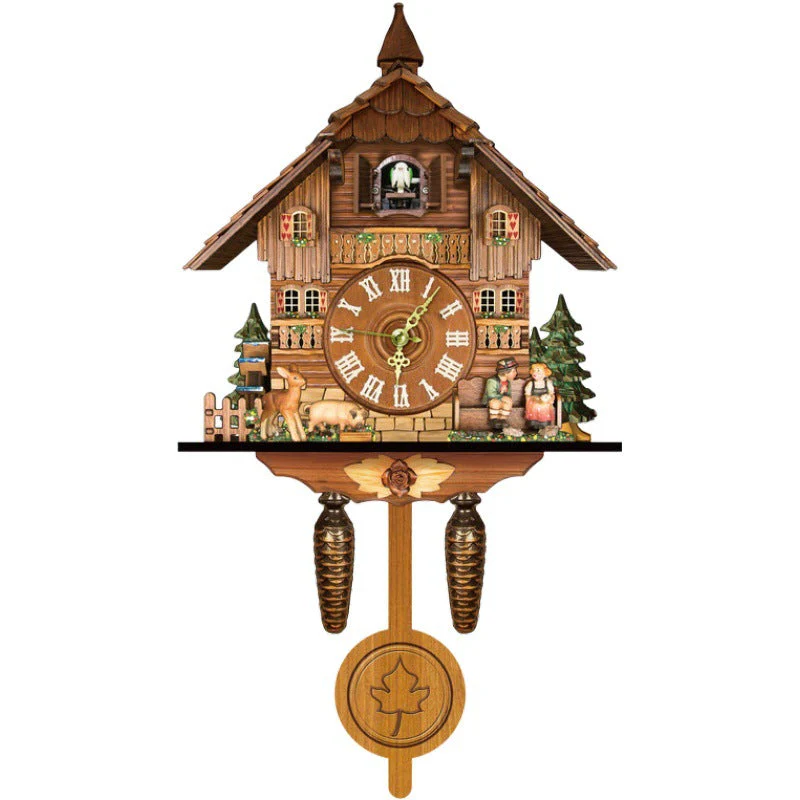 German Cuckoo Clock-German Black Forest Cuckoo Clock - Image 15
