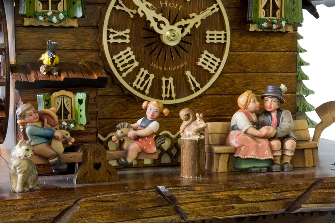 German Cuckoo Clock-German Black Forest Cuckoo Clock - Image 2