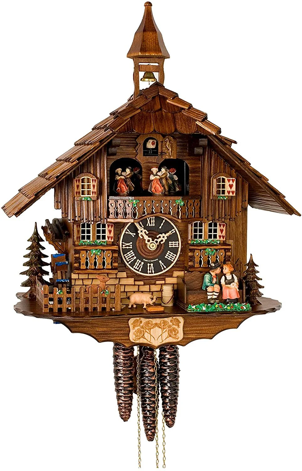 German Cuckoo Clock-German Black Forest Cuckoo Clock - Image 5