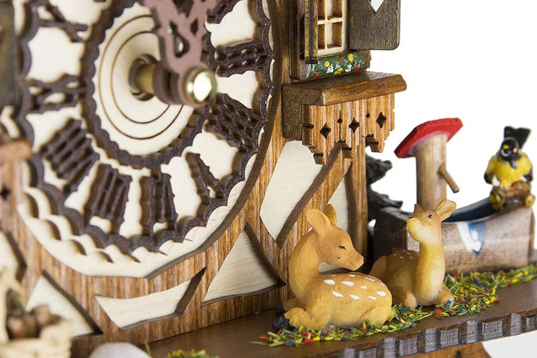 German Cuckoo Clock-German Black Forest Cuckoo Clock - Image 7