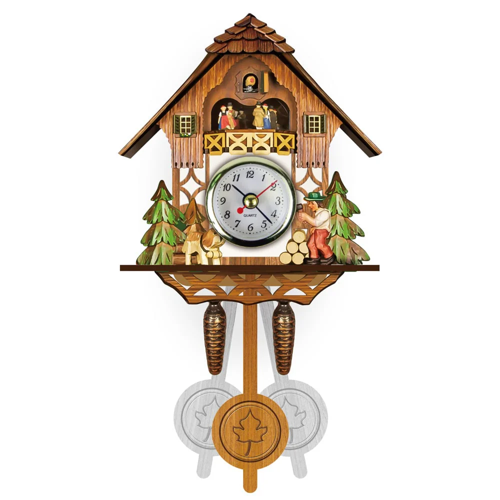 German Cuckoo Clock-German Black Forest Cuckoo Clock - Image 8