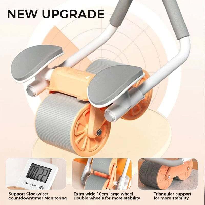 Brand New Upgrade! Get Perfect Abs with our Auto-Rebound Ab Wheel! - Image 2