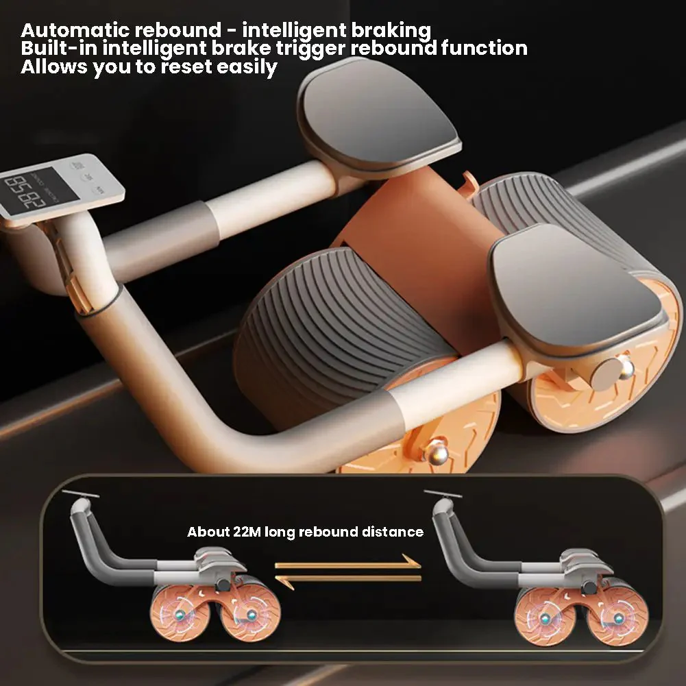 Brand New Upgrade! Get Perfect Abs with our Auto-Rebound Ab Wheel! - Image 3