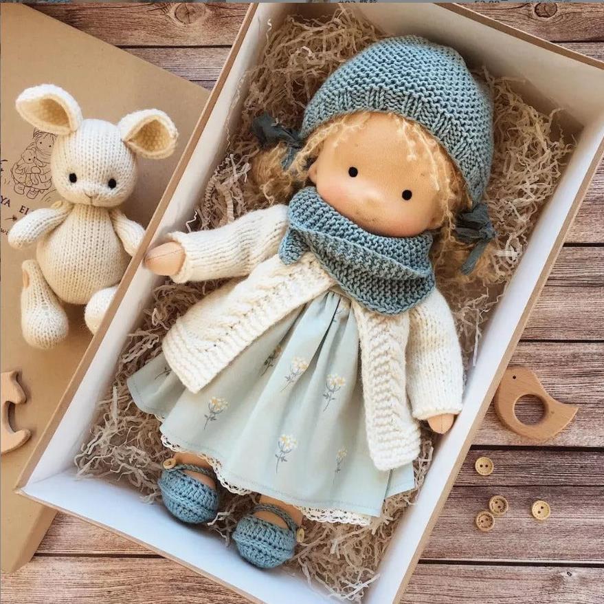 ALL🎁🎁The Best Gift for Kids-Handmade Waldorf Doll👧(Buy2 Free Shipping) - Image 10