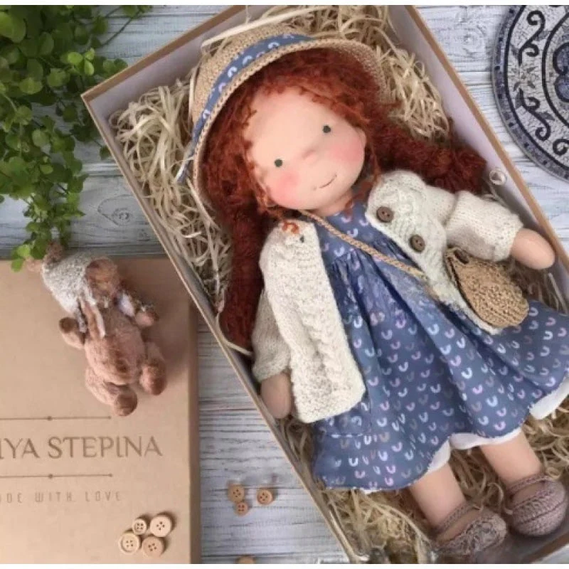ALL🎁🎁The Best Gift for Kids-Handmade Waldorf Doll👧(Buy2 Free Shipping) - Image 2