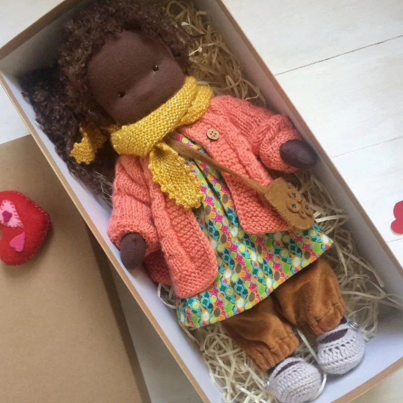 ALL🎁🎁The Best Gift for Kids-Handmade Waldorf Doll👧(Buy2 Free Shipping) - Image 24