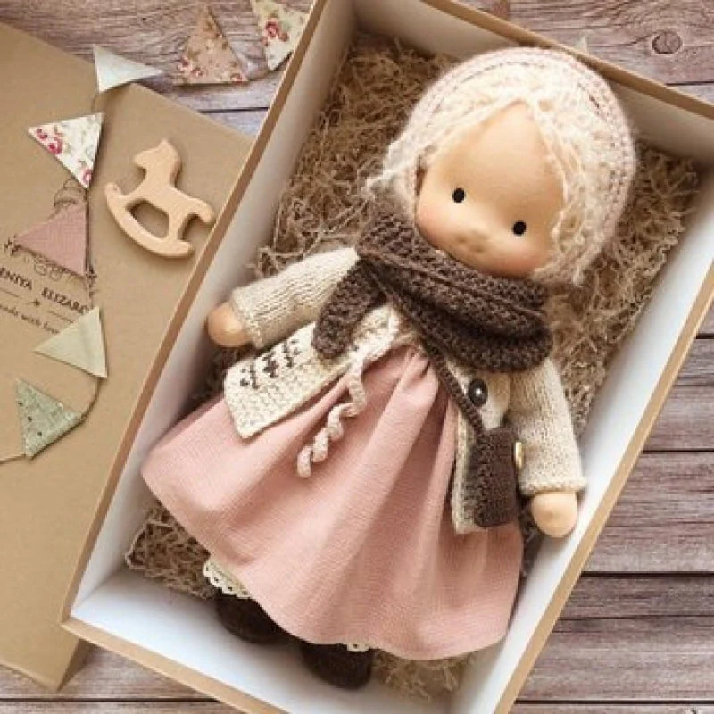 ALL🎁🎁The Best Gift for Kids-Handmade Waldorf Doll👧(Buy2 Free Shipping) - Image 27