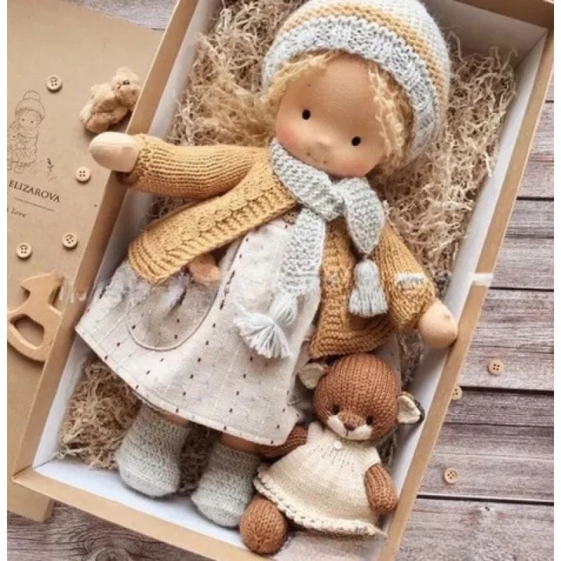 ALL🎁🎁The Best Gift for Kids-Handmade Waldorf Doll👧(Buy2 Free Shipping) - Image 32