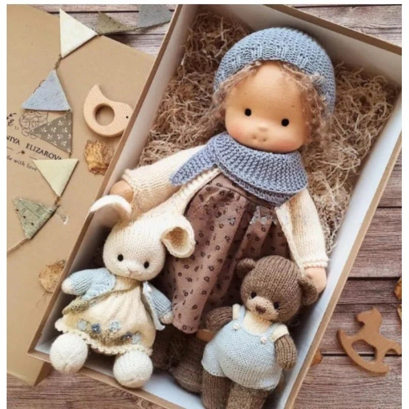 ALL🎁🎁The Best Gift for Kids-Handmade Waldorf Doll👧(Buy2 Free Shipping) - Image 33