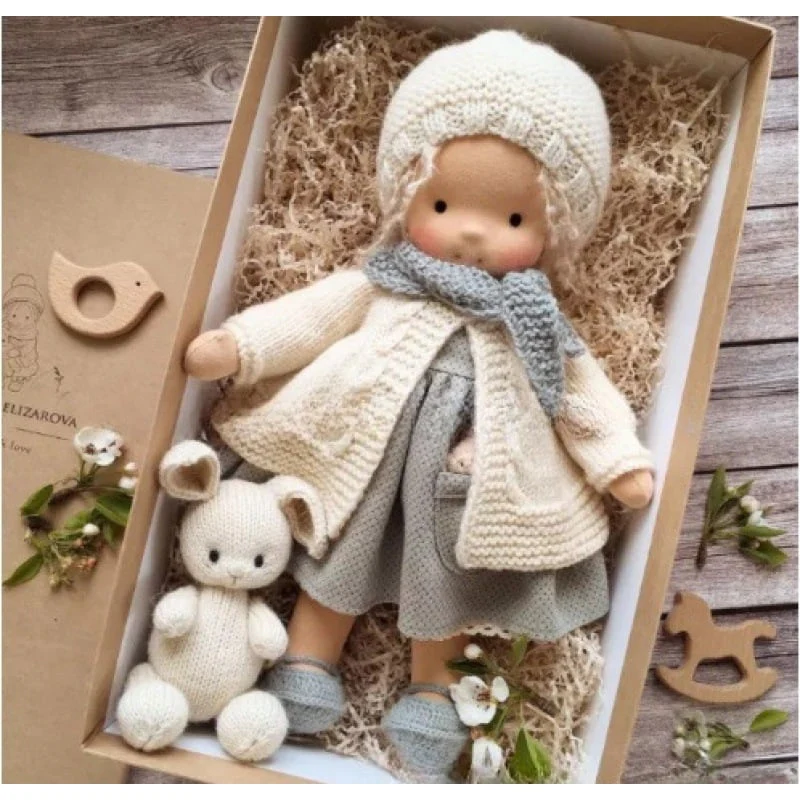ALL🎁🎁The Best Gift for Kids-Handmade Waldorf Doll👧(Buy2 Free Shipping) - Image 34