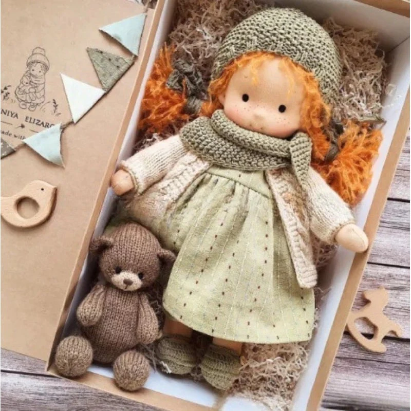 ALL🎁🎁The Best Gift for Kids-Handmade Waldorf Doll👧(Buy2 Free Shipping) - Image 35