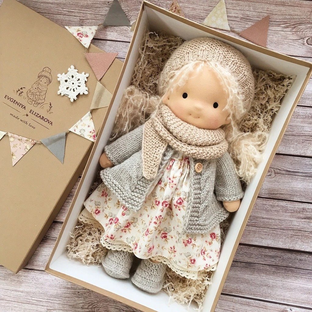 ALL🎁🎁The Best Gift for Kids-Handmade Waldorf Doll👧(Buy2 Free Shipping) - Image 6