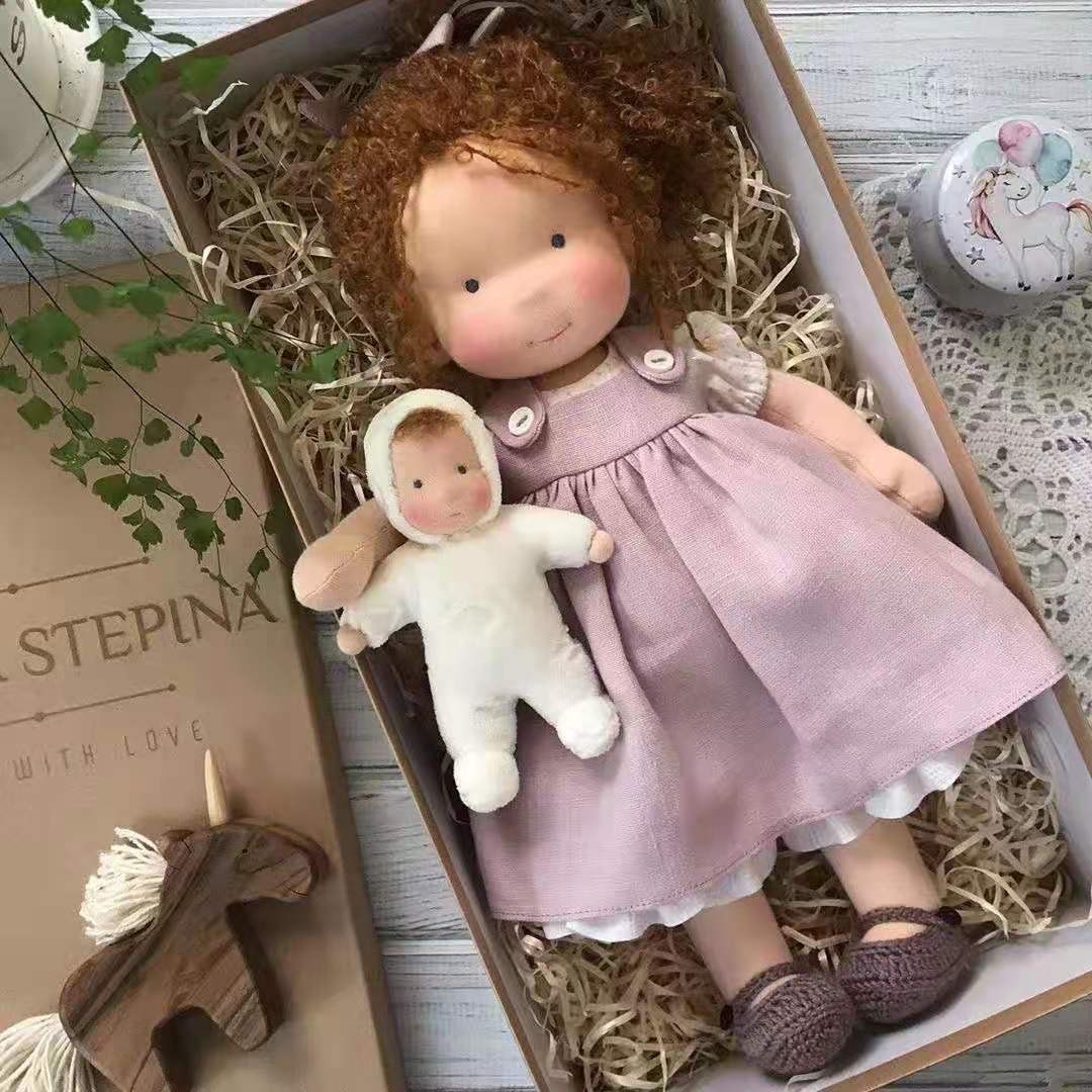 ALL🎁🎁The Best Gift for Kids-Handmade Waldorf Doll👧(Buy2 Free Shipping) - Image 8