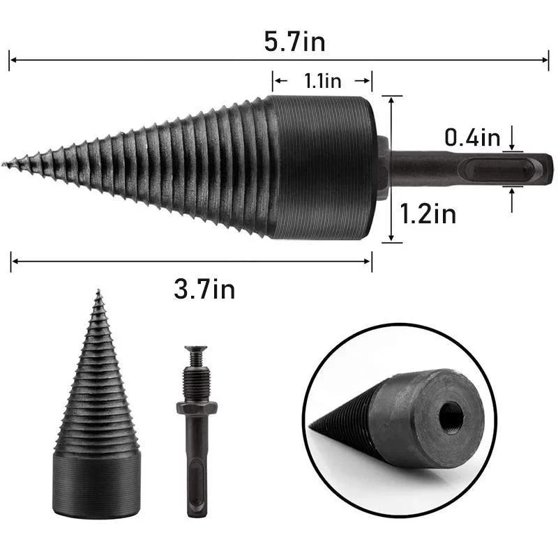 Hex Shank Firewood Drill Bit - Image 8