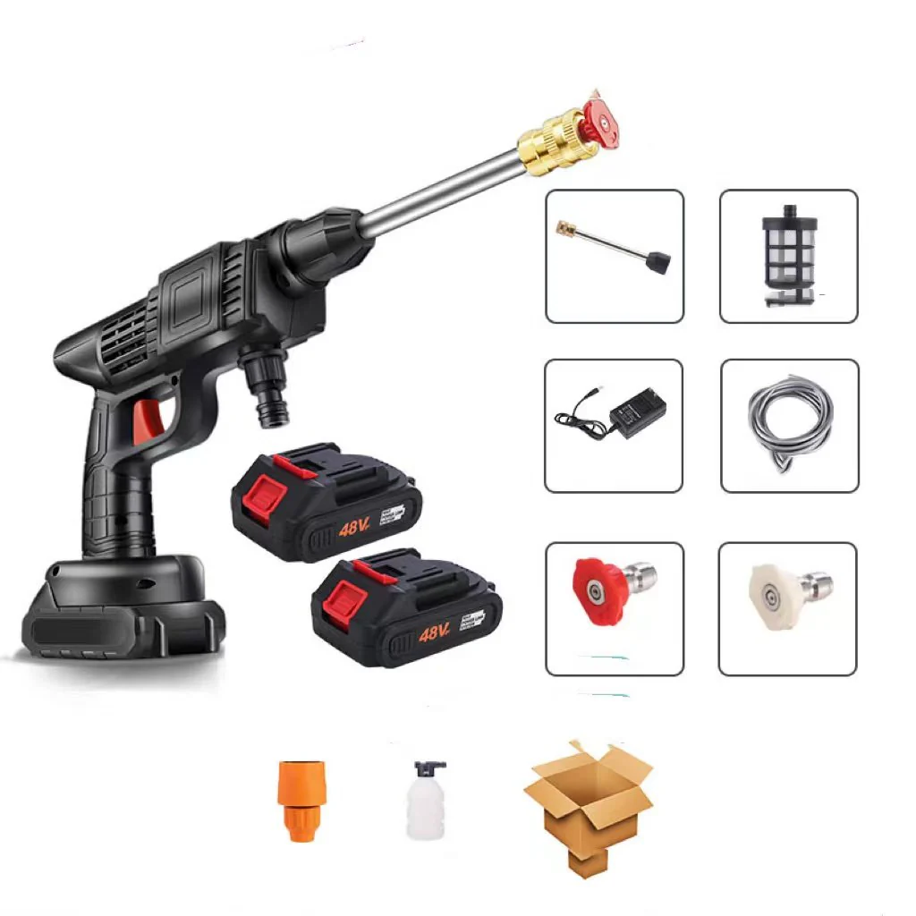 Cordless Portable High Pressure Spray Water Gun - Image 7